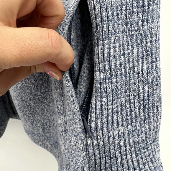 Duluth Trading Heathered Fleece Winter Vest Zippered Pockets Women's Medium - Picture 6 of 6